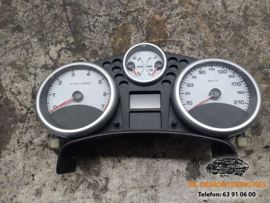 Instrumentpanel til Peugeot 207, 2006-2012  (9666132380)