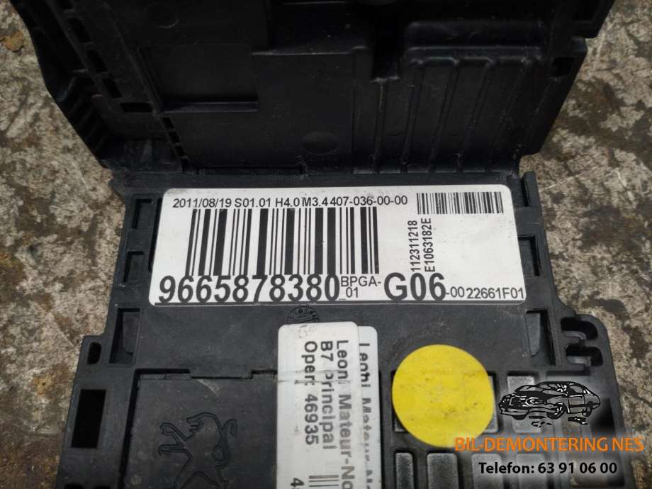 Styreenhet batteri til Citroën DS4 2011-2017  (9665878380|)