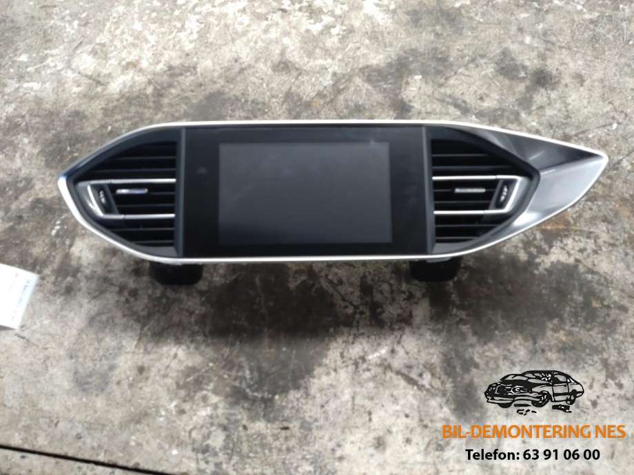 Multimedia display (MCU - Media Controller Unit) til Peugeot 308, 2013-2021 (Type II)  