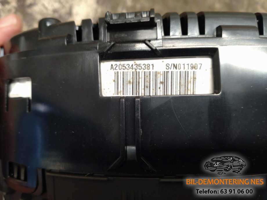 Instrumentpanel til Citroën DS4 2011-2017