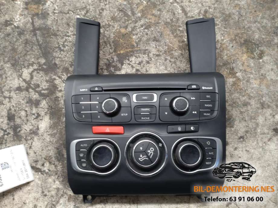 Varmeapparat betjening til Citroën DS4, 2011-2017  (DELPHI|9666027877)