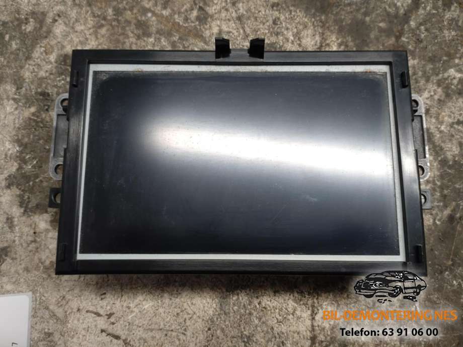 Multimedia display (MCU - Media Controller Unit) til Citroën DS4, 2011-2017  (9666303080)