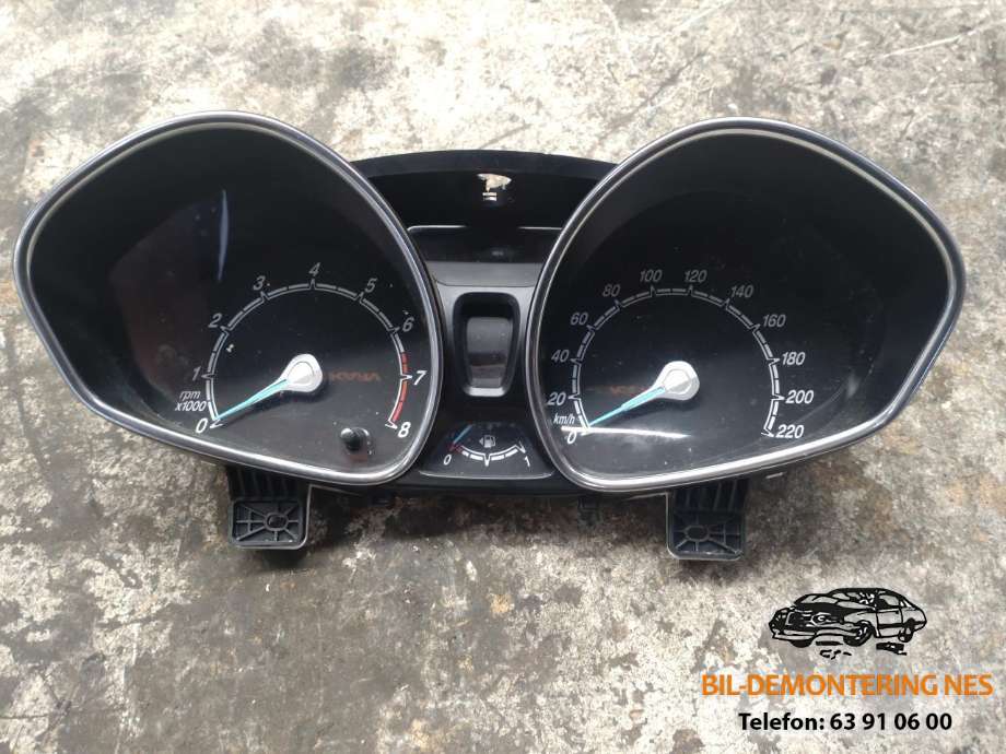 Instrumentpanel til Ford Fiesta, 2013-2017 (Type VI, Fase 2)  (C1BT-10849-EAT)