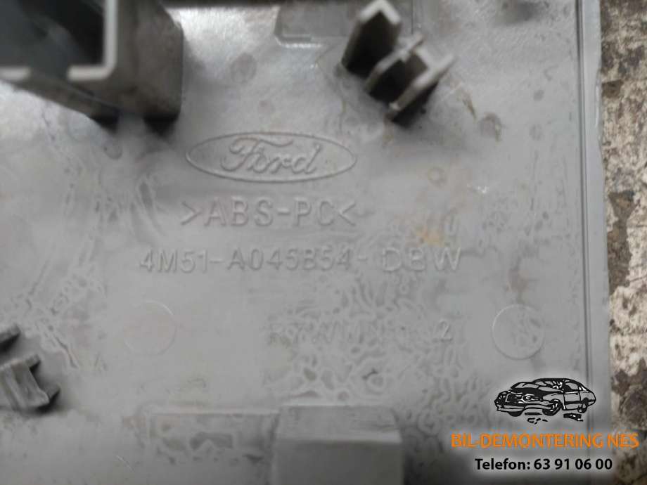 Taklyspanel til Ford Fiesta 2013-2017 (Type VI, Fase 2)  (4M51-A045B54-DBW|)