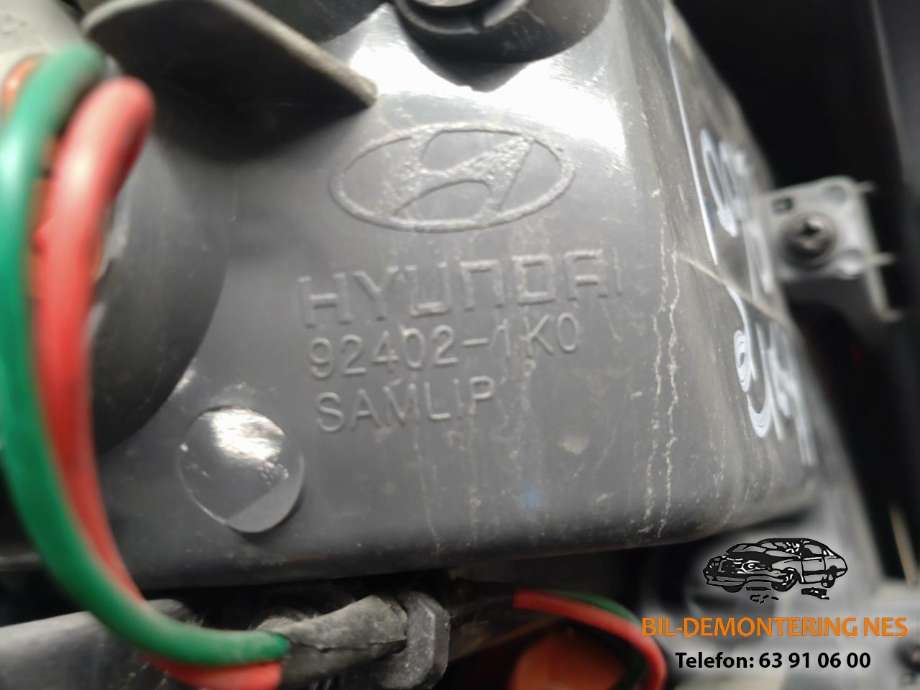 Baklykt høyre ytre til Hyundai Ix20 2010-2017  (92402-1K0|)