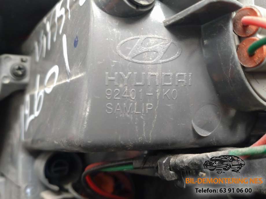 Baklykt venstre ytre til Hyundai Ix20 2010-2017  (92401-1K0|)