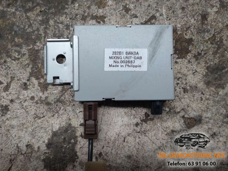Antenne forsterker til Nissan Leaf, 2018-->> (Type II)  (282B1-6WK0A)