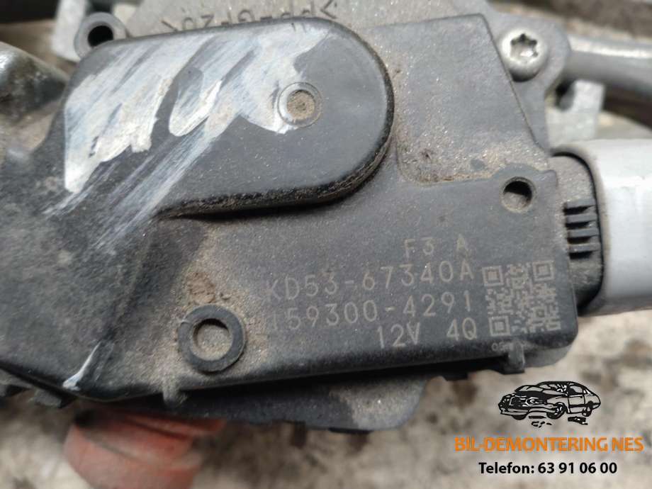 Viskermotor frontrute komplett m/overføring til Mazda CX-5 2012-2017 (Type I)  (KD53-67340A|169300-4291|)