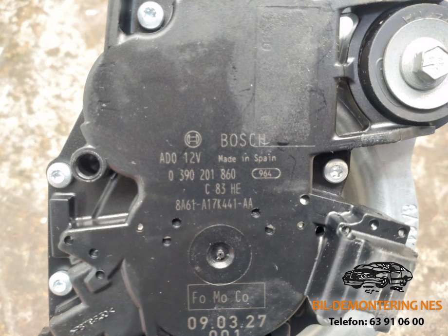 Viskermotor bakrute til Ford Fiesta 2008-2012 (Type VI, Fase 1)  (0390201860|)