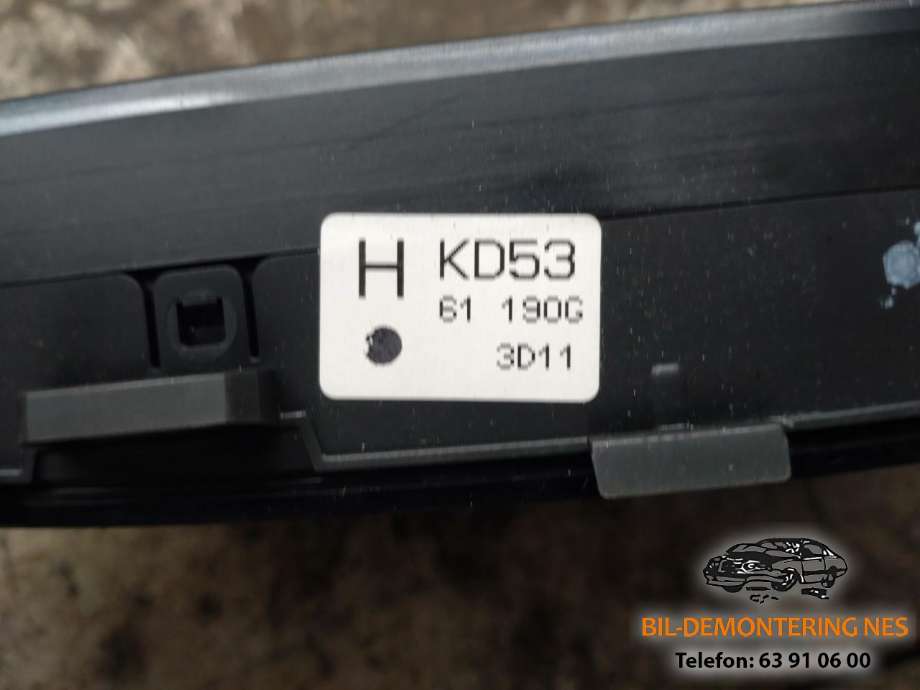 Varmeapparat betjening til Mazda CX-5 2012-2017 (Type I)  