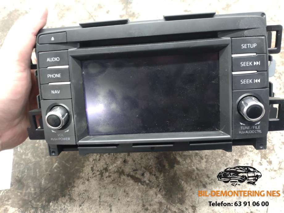 Multimedia display (MCU - Media Controller Unit) til Mazda CX-5, 2012-2017 (Type I)  