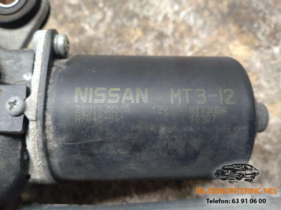 Viskermotor frontrute komplett m/overføring til Nissan NV200 2010-2019  
