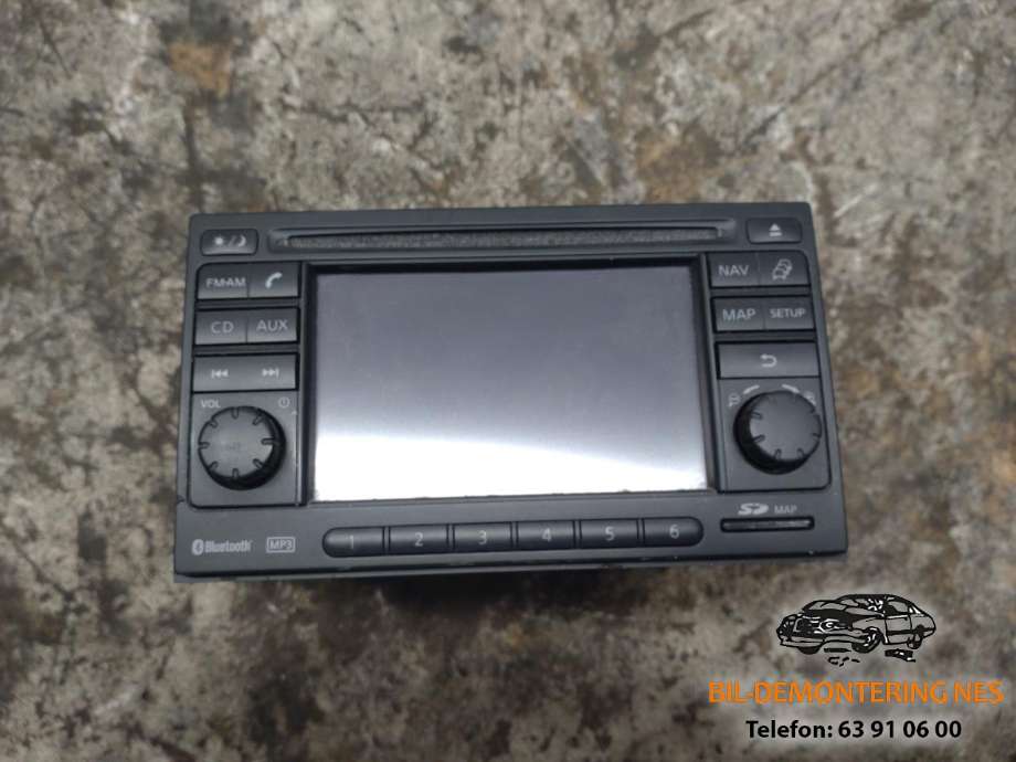 Multimedia display (MCU - Media Controller Unit) til Nissan NV200 2010-2019 (7612830071|25915BJ00A|)