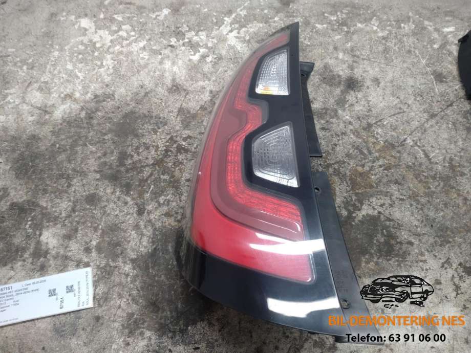 Baklykt venstre til Kia Soul, 2014-2019 (Type II)  