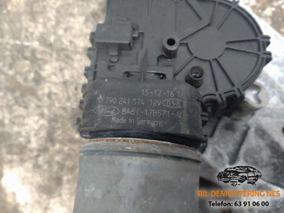 Viskermotor frontrute komplett m/overføring til Ford Fiesta 2013-2017 (Type VI, Fase 2)  (390241574|8A61-17B571-AR|)