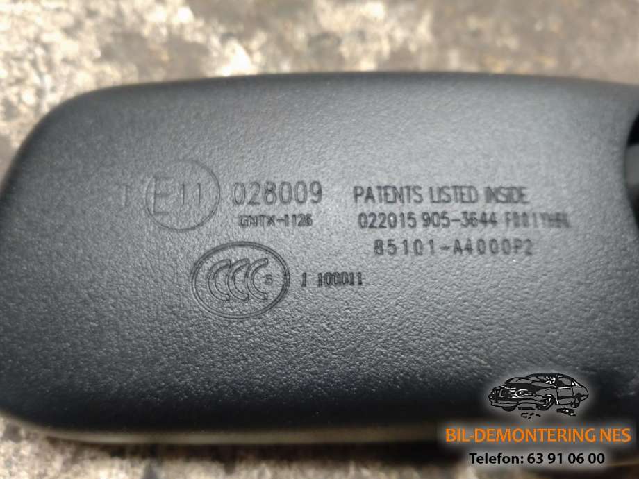 Speil innvendig til Kia Soul 2014-2019 (Type II)  