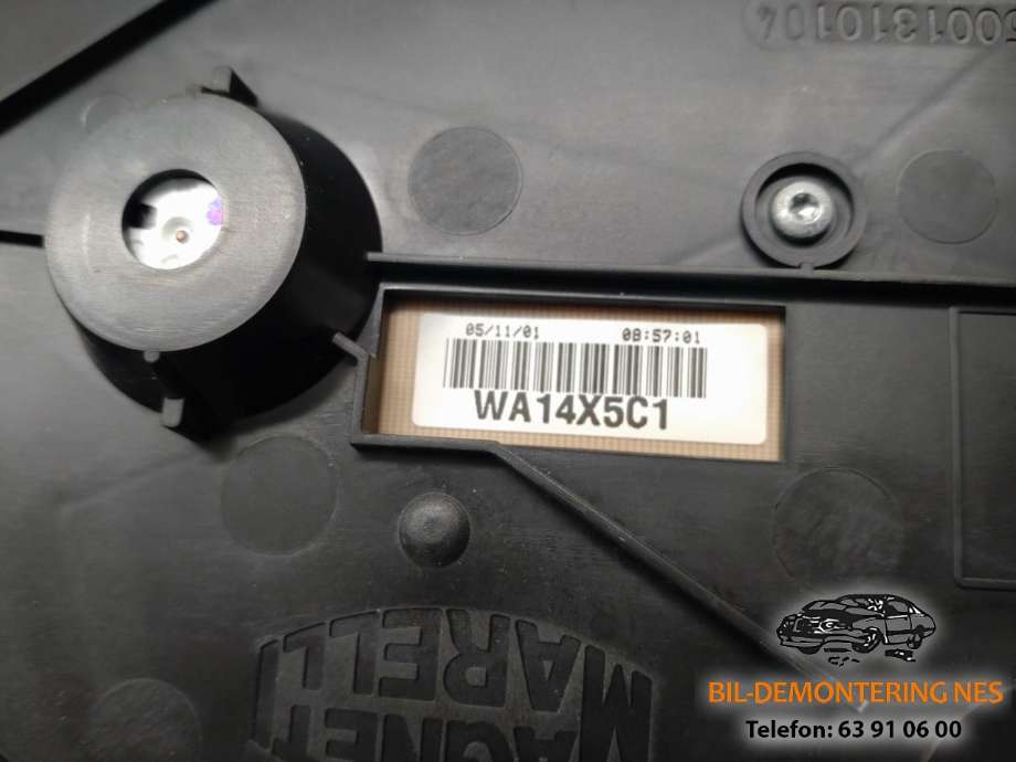 Instrumentpanel til Citroën Berlingo 2008-2015 (Type II, Fase 1)  (1311000|EA14X5C1|)