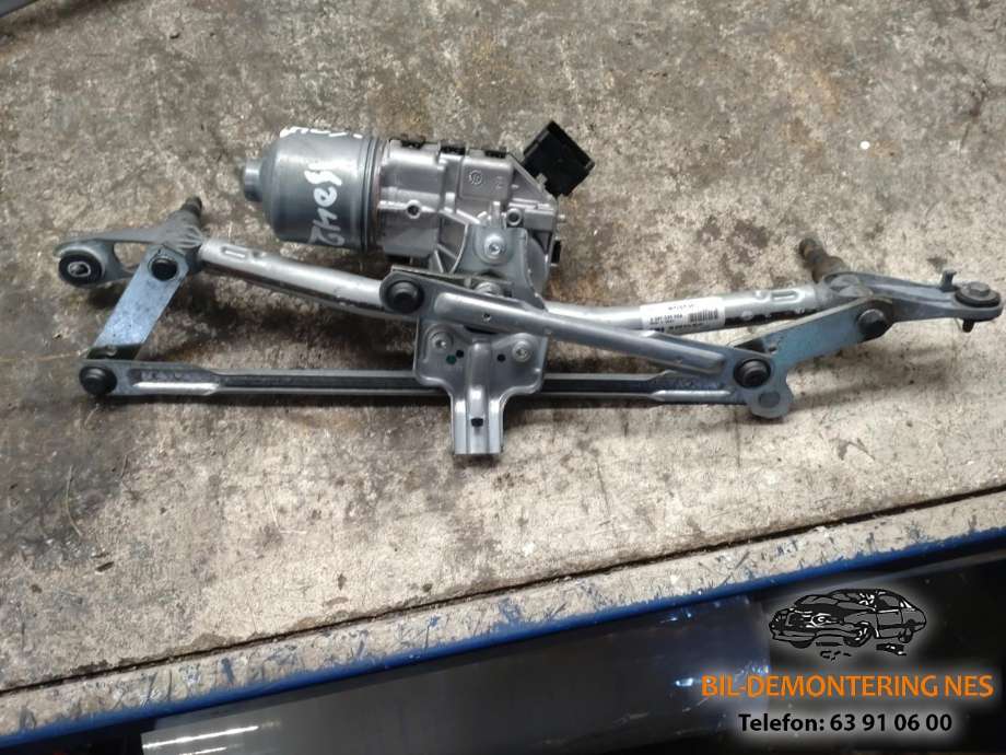 Viskermotor frontrute komplett m/overføring til Peugeot Partner, 2008-2015 (Type II, Fase 1)  