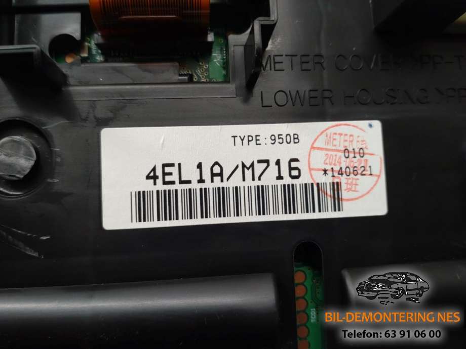 Instrumentpanel til Nissan Qashqai 2014-2021 (Type II)  