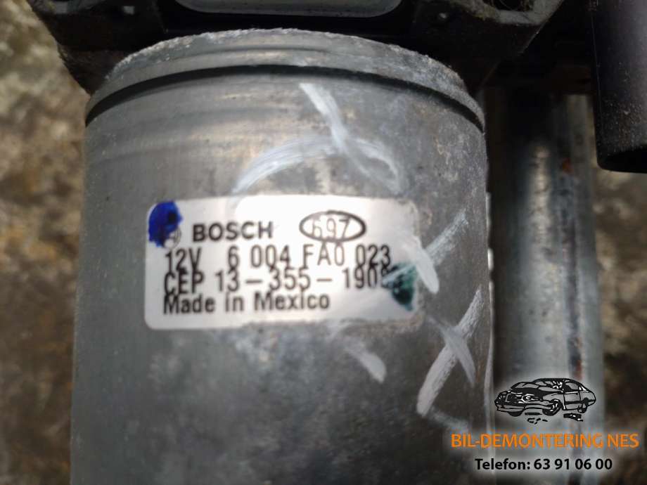Viskermotor frontrute komplett m/overføring til BMW X3 2010-2017 (F25) (F25) (BOSCH|6004FA0023|)