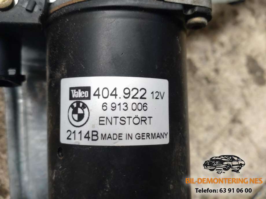 Viskermotor frontrute komplett m/overføring til BMW X5 2000-2006 (E53) (E53) (404922|6913006|)