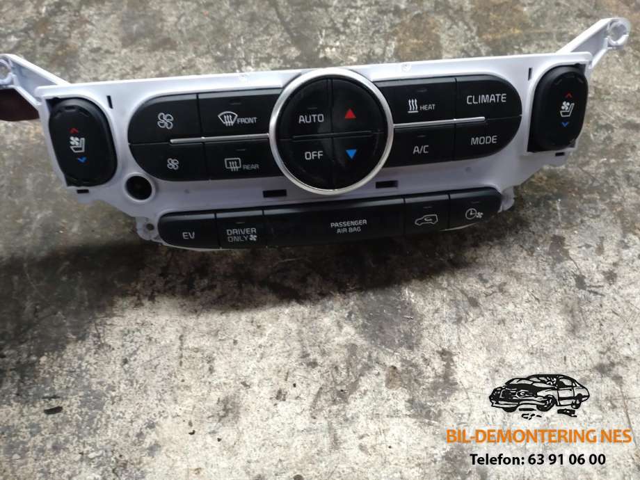 Varmeapparat betjening til Kia Soul, 2014-2019 (Type II)  (S7250-E4020)
