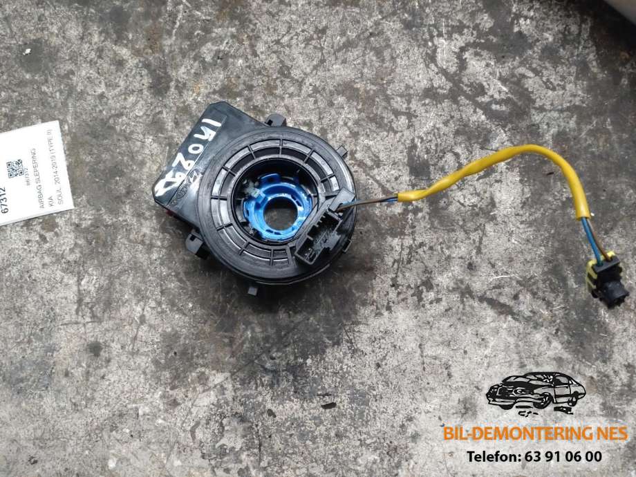 Airbag slepering til Kia Soul, 2014-2019 (Type II)  (DB8P1576020)