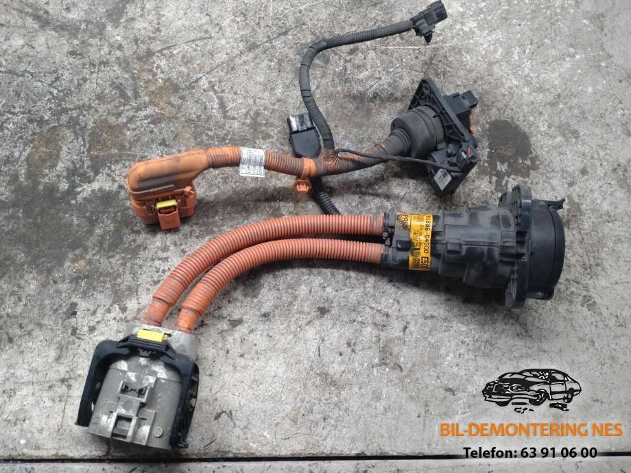 Batterilader inntak/luke til Kia Soul, 2014-2019 (Type II)  