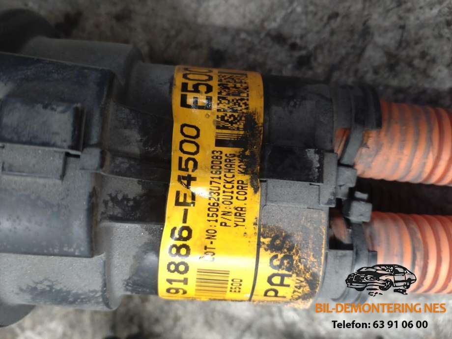 Batterilader inntak/luke til Kia Soul 2014-2019 (Type II)  