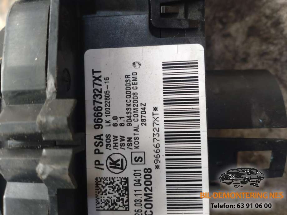Bryter combi til Citroën DS3 2010-2019  (96667327XT|)