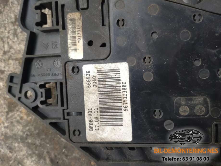 Styreenhet batteri til Citroën DS3 2010-2019  (9675123880|)