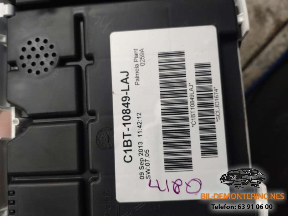Instrumentpanel til Ford B-Max 2012-2017  