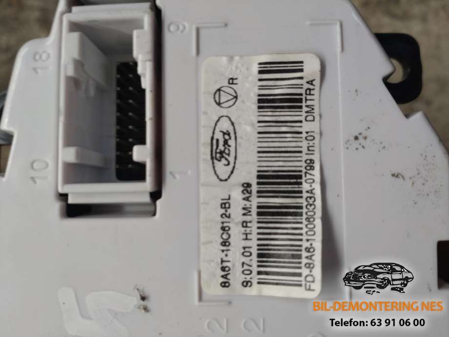 Varmeapparat betjening til Ford Fiesta 2008-2012 (Type VI, Fase 1)  