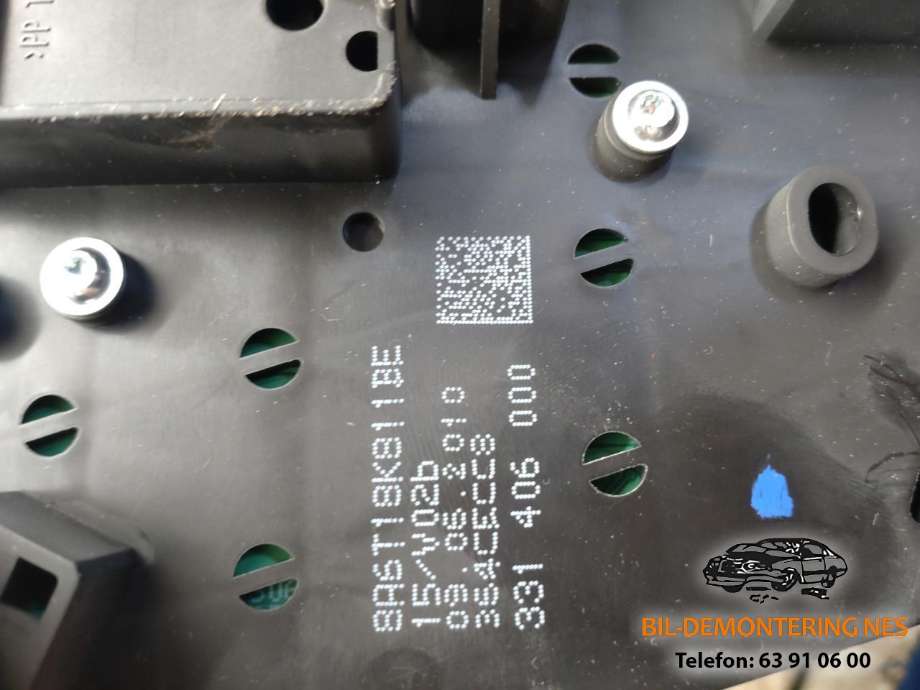 Bilstereo betjeningspanel til Ford Fiesta 2008-2012 (Type VI, Fase 1)  