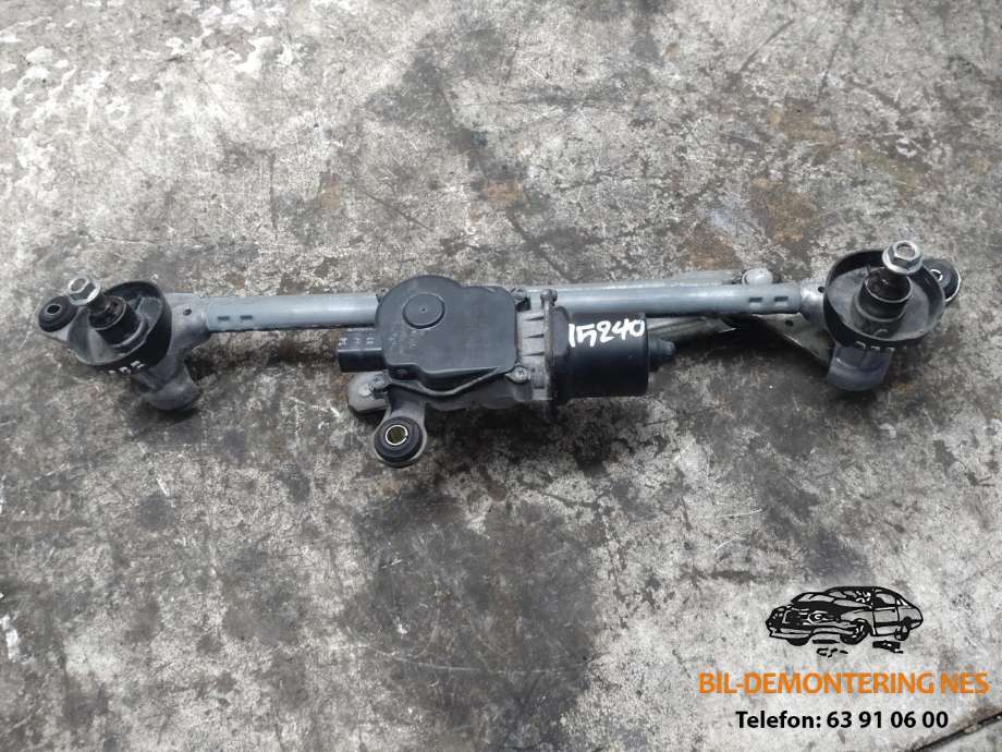 Viskermotor frontrute komplett m/overføring til Nissan Qashqai, 2014-2021 (Type II)  