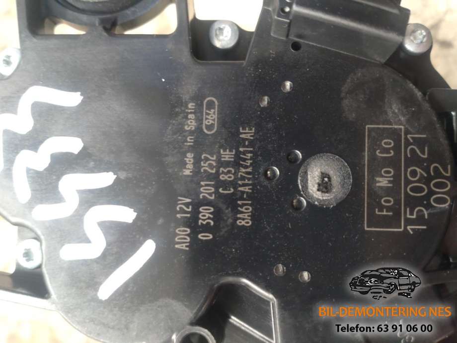 Viskermotor bakrute til Ford Fiesta 2013-2017 (Type VI, Fase 2)  (0390201252|)