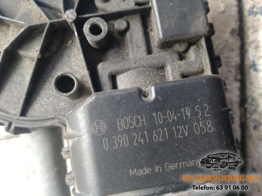 Viskermotor frontrute komplett m/overføring til Citroën Berlingo 2008-2015 (Type II, Fase 1)  (0390241621|3397020954|)