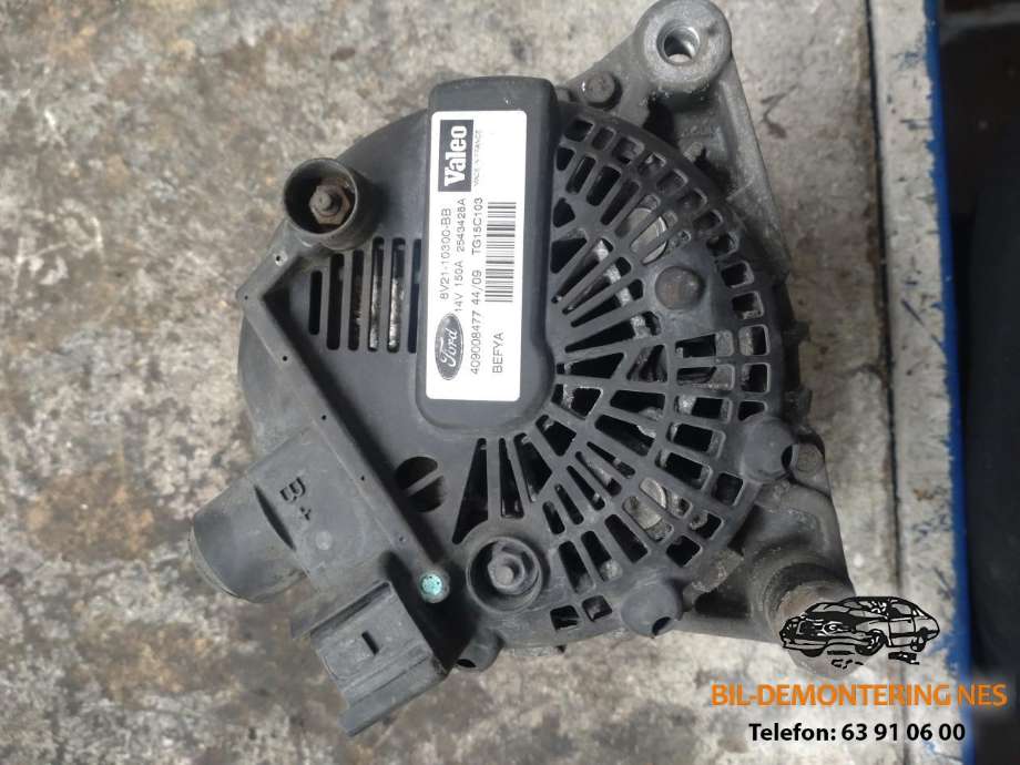 Dynamo diesel til Ford Galaxy 2010-2015 (Type III, Fase 2)  (VALEO|8V21-10300-BB|)