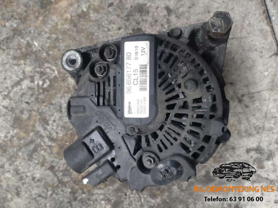 Dynamo diesel til Citroën Berlingo 2008-2015 (Type II, Fase 1)  (VALEO|9665617780|)