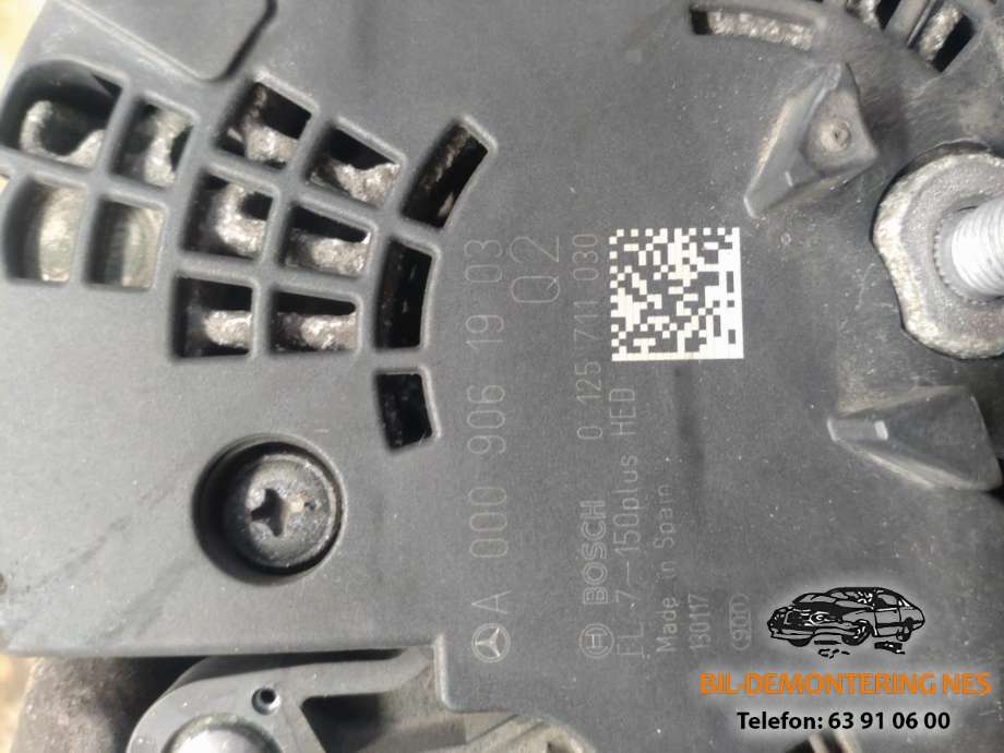 Dynamo til Mercedes CLA 2013-2019 (C117) (C117) (BOSCH|A0009061903|)