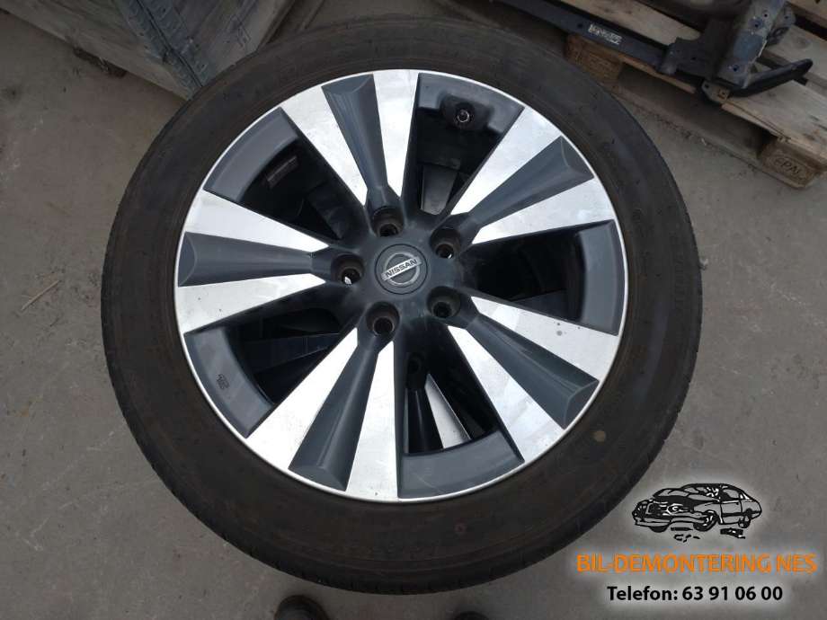 Hjulsett aluminium sommer til Nissan Leaf, 2011-2017 (Type I)