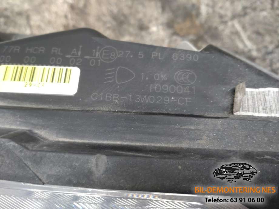 Frontlykt høyre halogen til Ford Fiesta 2013-2017 (Type VI, Fase 2)  (C1BB-13W029-CF|)