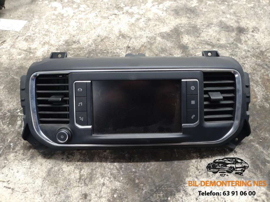 Multimedia display (MCU - Media Controller Unit) til Toyota Proace, 2016-->> (Type II)  