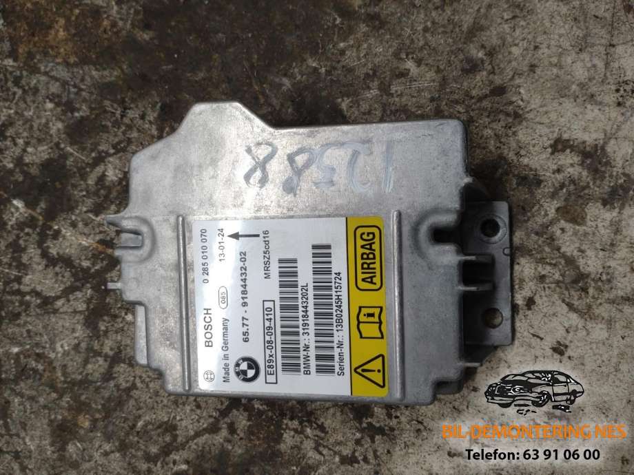 Styreenhet airbag hovedsensor til BMW X1, 2009-2015 (E84) (E84) (BMW|6577918443202)