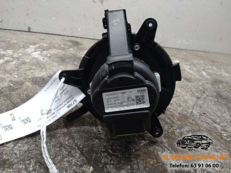 Varmeapparat motor til Toyota Proace 2016-->> (Type II)  