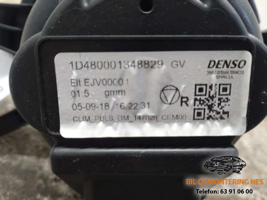 Varmeapparat motor til Toyota Proace 2016-->> (Type II)  