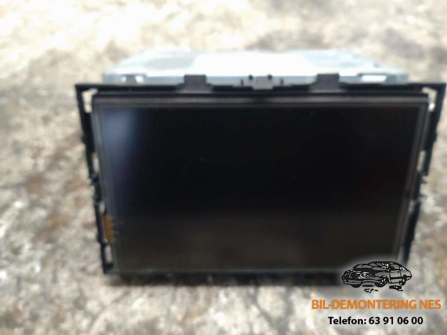 Multimedia display (MCU - Media Controller Unit) til Citroën Berlingo, 2015-2019 (Type II, Fase 2)  (9814203680)