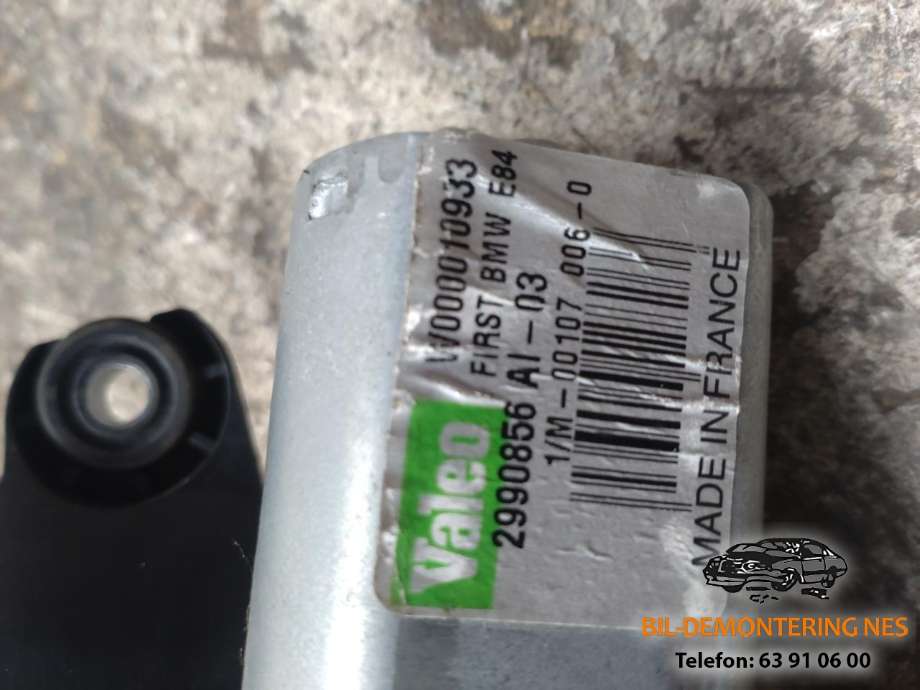 Viskermotor bakrute til BMW X1 2009-2015 (E84) (E84) (W000010933|2990856AI|)