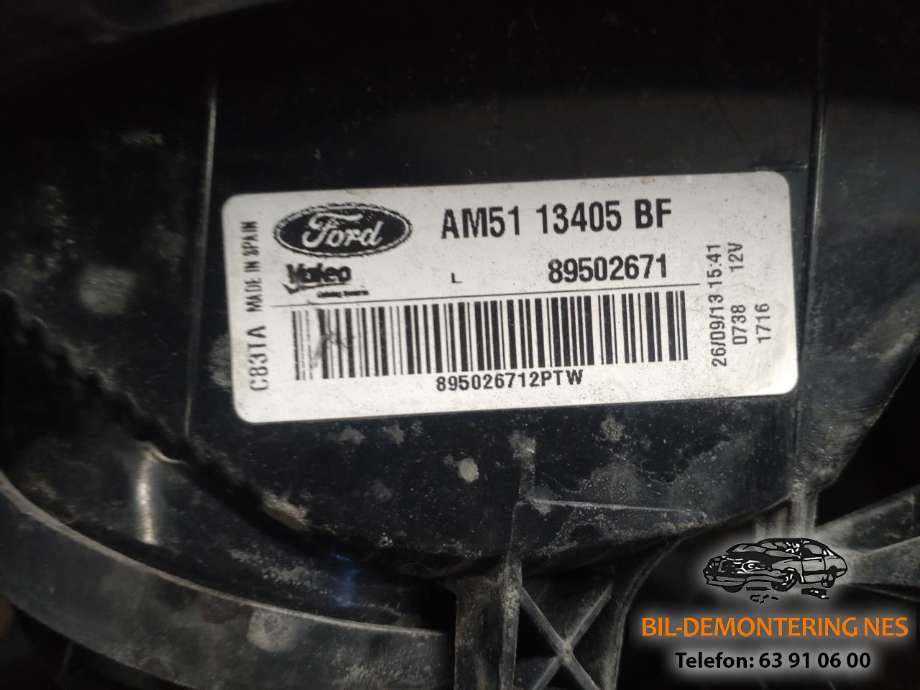 Baklykt venstre ytre til Ford C-Max 2010-2015 (Type II, Fase 1)  