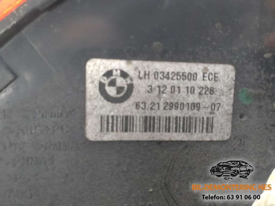 Baklykt venstre ytre til BMW X1 2009-2015 (E84) (E84) 